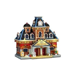 Lemax Village Main Terminal Train Station Christmas Village Piece New